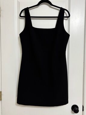 Dynamite Black Square-Neck Mini Dress